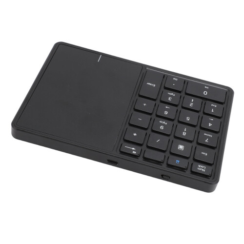 Rechargeable Battery Numeric Keypad Wireless Number Pads Dual Modes Bluetooth4.2 2.4G Touchpad Integrated Long Transmission Range Multi 2