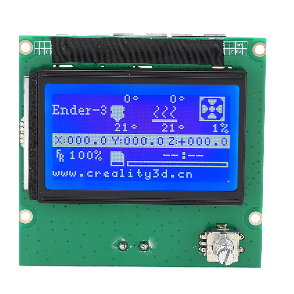 Blue LCD Control Panel Ender 3 Printer