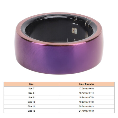 Intelligenter Ring 25mAh + 250mAh, Größe 11, Silber 1