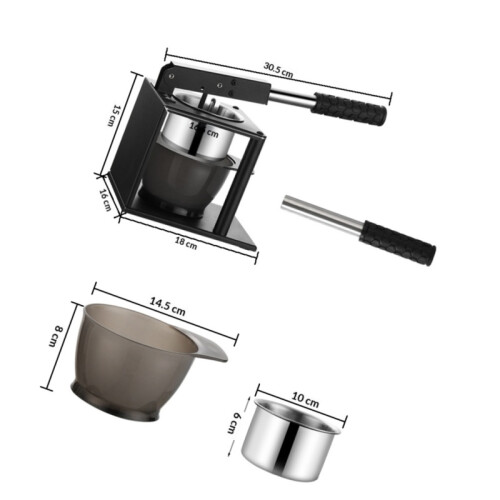 1pc Manual Household Fruit Juicer Squeezer Fruit Juicer Hand Press Squeezer 1