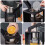 1pc Manual Household Fruit Juicer Squeezer Fruit Juicer Hand Press Squeezer 9
