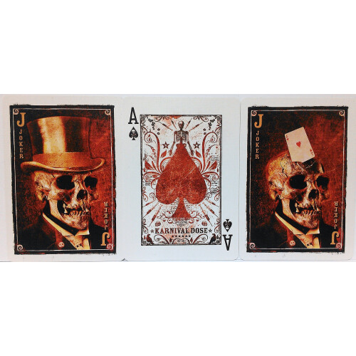 Karnival RED Dose Deck Bicycle Playing Cards -Redux Edition (Ltd Ed) 1