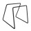 Black Iron Pour Over Coffee Filter Holder 9