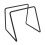 Black Iron Pour Over Coffee Filter Holder 16