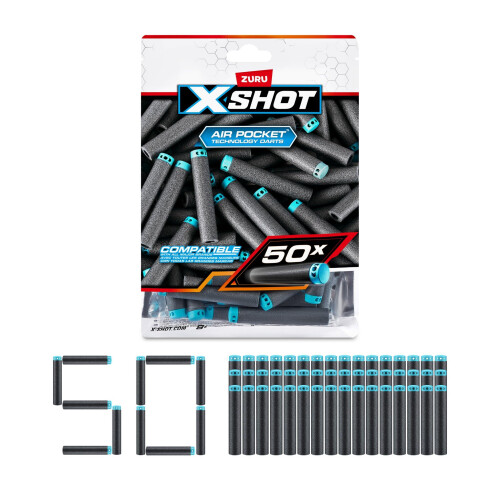 XSHOT Pack 50 X-Shot Darts 2