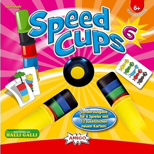 Amigo Game + Leisure 01880 - Speed Cups 6, Colourful 1
