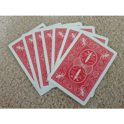 Bicycle Marked Maiden Back Playing Cards Red Trick Poker Deck USPCC Custom 2