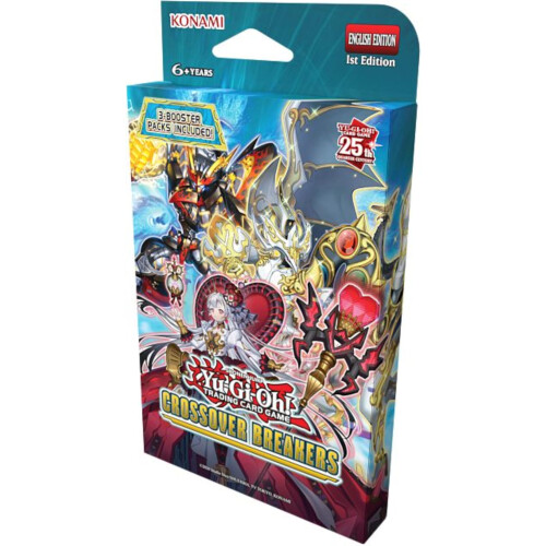 Yu-Gi-Oh! Yu-Gi-Oh! Crossover Breaker 3- Pack Booster 1