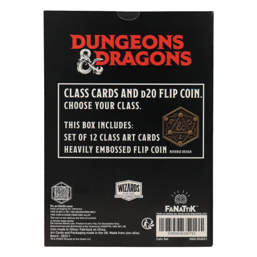 D&D 5E Class Coin Set of 12 2