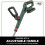 WEBB Webb Eco WEV20LTBARE 20V 30cm (11.8?) Cordless Line Trimmer (Tool only) 4