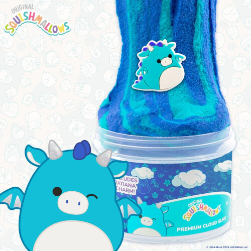 Squishmallows Squishmallow Character Topper Premium Slime Jar - Wave 1 - Assorted 2