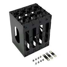 12V 4S Battery Frame for CATL EVE 90Ah 105Ah Lifepo4 Battery Cell ABS PC Plastic Holder with Latches