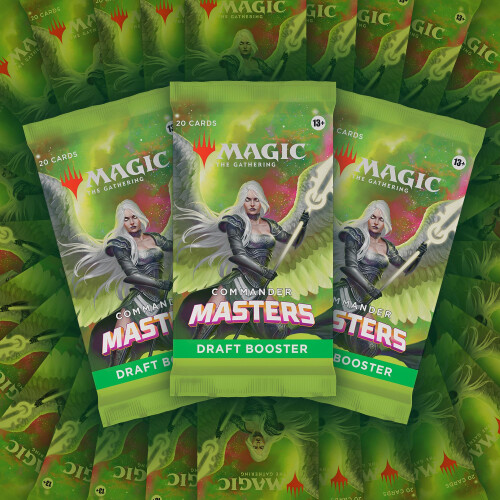 Magic The Gathering Commander Masters Draft Booster Box - 24 Packs 2
