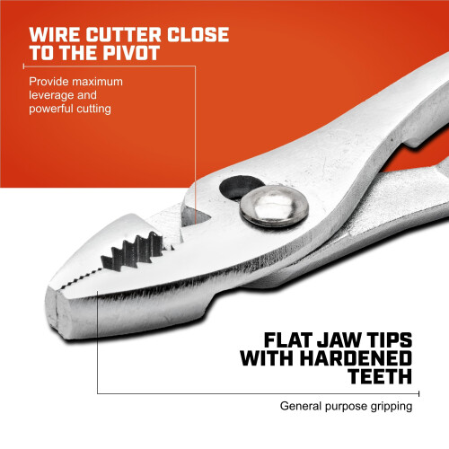 Crescent Crescent Tool Pliers Slip Joint Cee Tee Co 6 1/2" 1