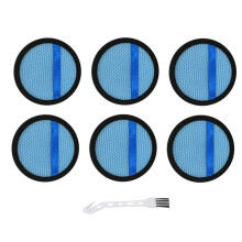 6 Filtros para Aspiradoras para  PowerPro Duo Aqua FC6162 FC6168 FC6171 FC6172 FC6404 FC6409/DEXP DP-800H/Kitfort KT-586
