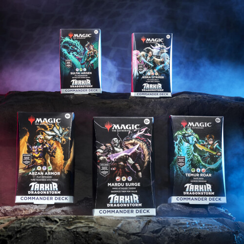 Magic: The Gathering Tarkir: Dragonstorm - Commander Deck Bundle - Includes All 5 Decks 1