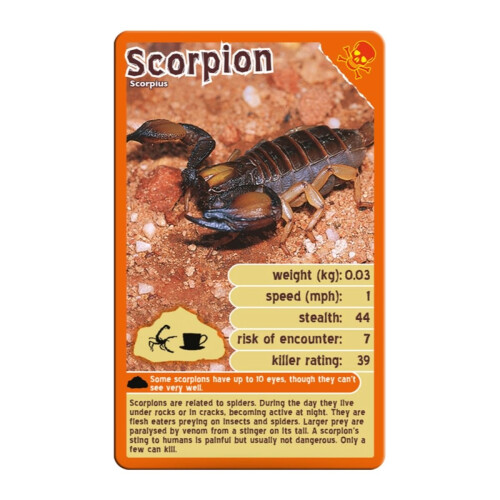 Top Trumps Top Trumps Deadliest Predators Card Game 1