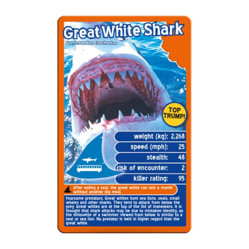 Top Trumps Top Trumps Deadliest Predators Card Game 2