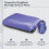 COCOON Air-Core Pillow Hyperlight Size 28 cm x 38 cm Black/Dark Blue 3