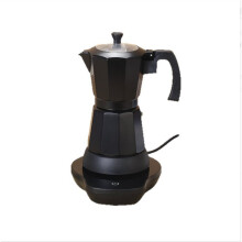 Coffee Pot 6 Cup Electric Espresso Coffee Maker,300ml Portable Aluminum Espresso Machine Cafetera Moka Pot Eu Plug