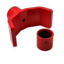2-in-1 Bottle Jack Adapter - Universal Steel Adapter for Safe Jack Lift, Fits 1.61-Inch (41mm) or Smaller Bottle Jacks