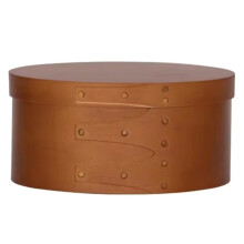 Wooden Storage Box Large Capacity Organizer Box Retro Portable Jewelry Boxes with Lid Living Organization Accessories M