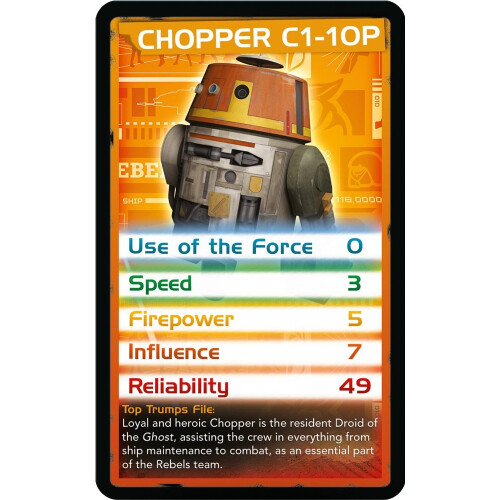 Top Trumps Top Trumps Star Wars Rebels Card Game 1