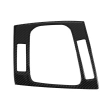 Karbon Faser Innen Schalten Getriebe Schalten Tafel Abdeckung Verkleidung Aufkleber Passend für - 3 Series E46 1998-2005