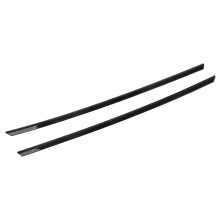 pour 8 MK8 2020 2021 Brillant Noir Voiture Pare-Chocs Avant Calandre DéCoration Bande Couverture