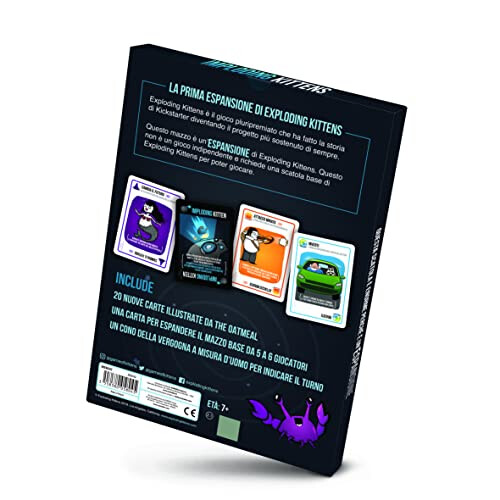 Asmodee Asmodee - Imploding Kittens Expansion Card Game Exploding Kittens 8617 7-99 Years 1