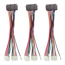 20Pin ATX Naar 2-Poort 6Pin AT PSU Converter Power Kabel 20 Pin ATX Naar AT Power Kabel 20Cm voor 386 286 486 586 Oude Computer