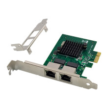 BCM5720 Karta Sieciowa PCIE X1 Gigabit Ethernet Dwuportowa Karta Sieciowa Serwera Kompatybilna z WOL PXE VLAN