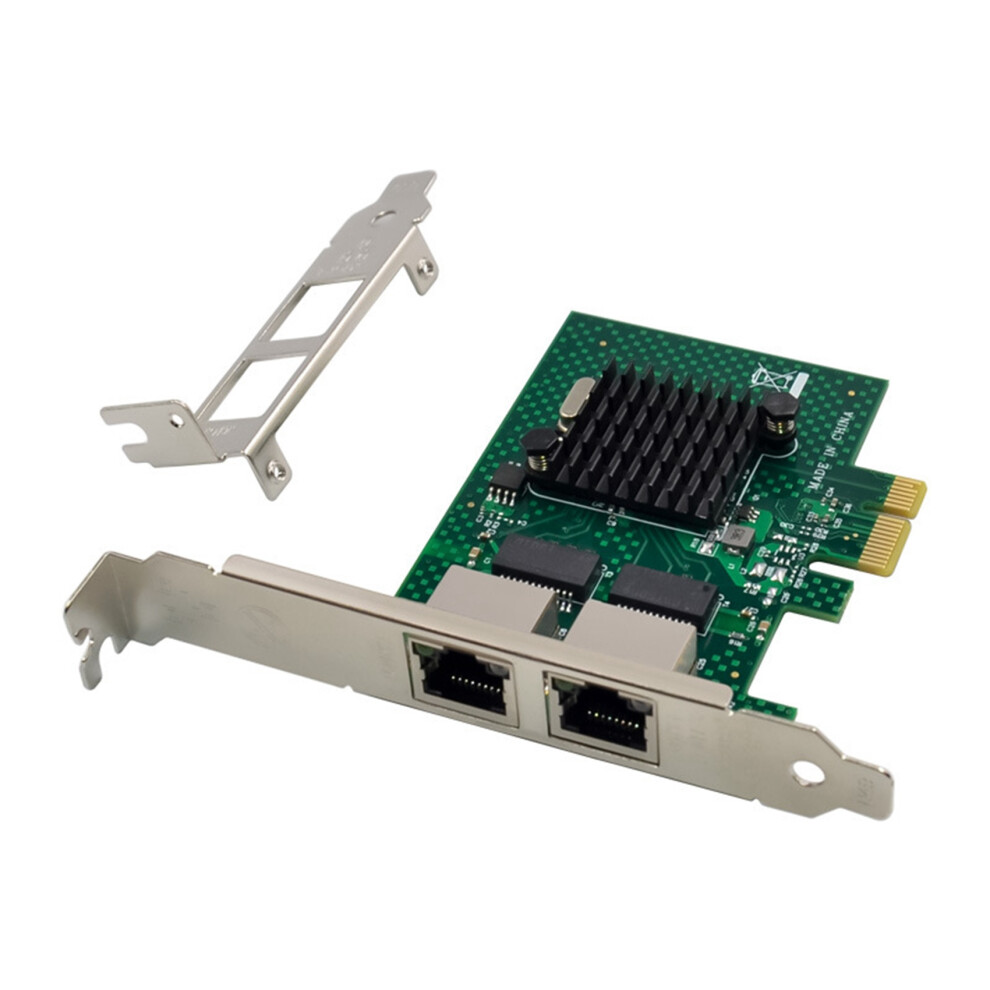 Bcm5720 Pcie X1 Gigabit Ethernet Network Card Dual Port Server Network Adapter Card Compatible With Wol Pxe Vlan 6033966986365