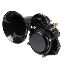 12V/24V Tromba D'Aria per Auto Ad Alta Voce Tromba D'Aria per Camion con Valvola Elettrica Piatta per Veicoli per Auto, Camion, Autobus, Treno