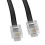kenable ADSL Broadband Modem Cable RJ11 to RJ11 Phone Socket to Router Black 10m 3