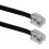 kenable ADSL Broadband Modem Cable RJ11 to RJ11 Phone Socket to Router Black 10m 4