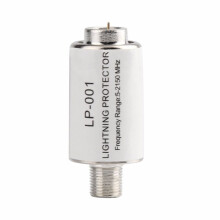 Lighting Protector Coaxial Satellite TV Lighting Protection Devices Satellite Antenna Lighting Arrester 5-2150MHz
