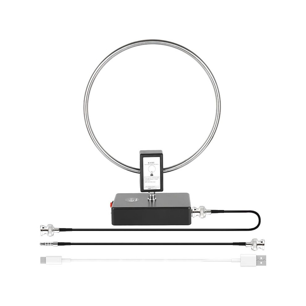 Ga800 Active Loop Antenna 10Khz-159Mhz Shortwave Radio Antenna For Indoor Outdoor Ham Radio Sw Mw Ssb 4711634547200