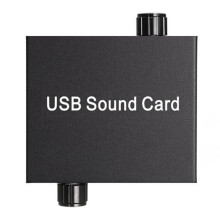 USB-Soundkarte für Laptop, Kopfhörer, Mikrofon, Soundkarte, Externe USB-Soundkarte, Unterstützt 3,5-mm-Ladeanschluss Typ C
