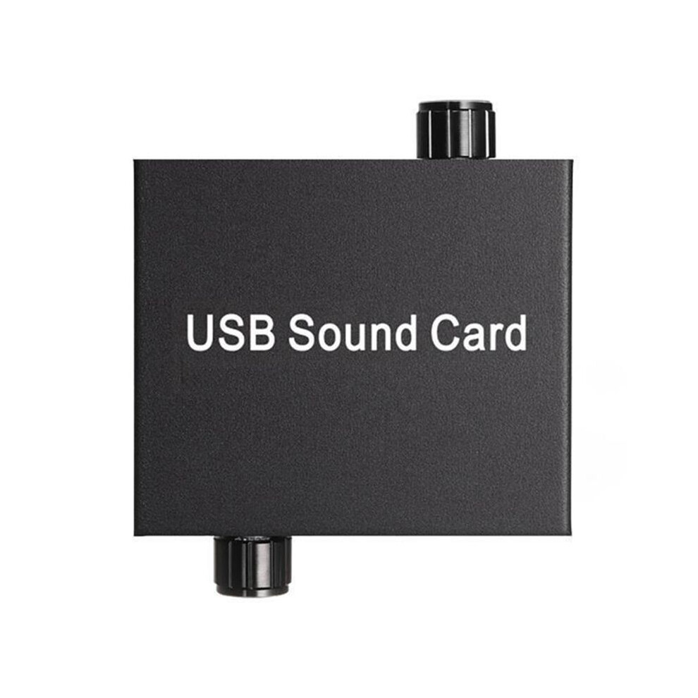 Usb Sound Card For Laptop Earphone Microphone Sound Card Usb External Sound Card Support 3.5Mm Type C Charging Port 4713318990418