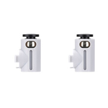 2X PTFE Tube Connector Compatibility for A1 Pneumatic 3D Printers Accessories Feed Pipe Joint
