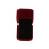 Classic Velvet Engagement Ring Box (Dark Red) 3