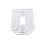 5x Carbon steel Geometry Cutting Dies Stencil Scrapbooking Embossing DIY Card Decor Silver Rectangular-tag-shaped 7
