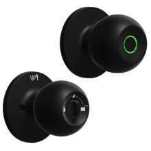 Door Knob Fingerprint Door Knob Rechargeable Door Lock with Keys TUYA App Control for Bedrooms Cloakroom