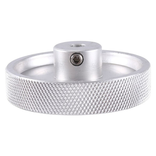 Durchmesser 60 Mm X 6 Mm Industrielles Messrad Aus Aluminiumlegierung für Encoder-ZubehöR Encoder-Rad