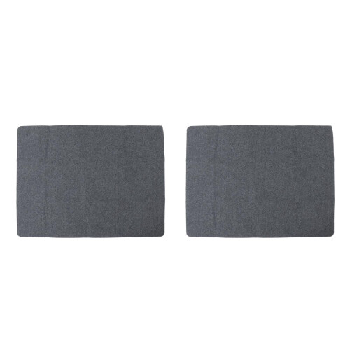 2Stk Home Ground Floor Mat PVC Rutschfest
