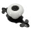 2 Pcs Vintage Ceramic Door Knobs Drawer Cabinet Cupboard Wardrobe Pull Handle, White-Black & Black-Bronze 2