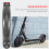 Rear Mudguard  Guard + Bracket +Taillight+License Plate Frame Compatible with  M365 PRO 2 Electric Scooter 4