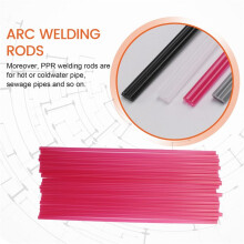 100 Pieces Plastic Welding Rods PP/PVC/PPR Plastic Repair Rods for Car Bumpers and Daily Plastic Repair