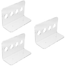 3Stk Friseurscherenhalter Acryl Transparent Wandhalterung Für Salon